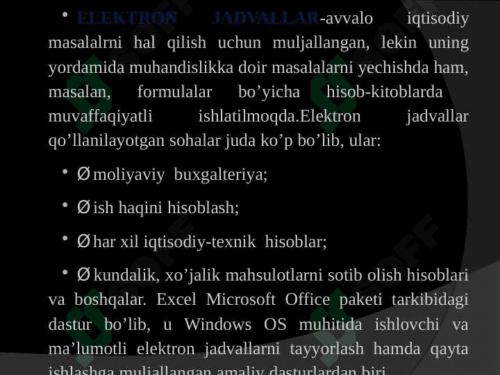 Kompyuter yordamida hisob-kitoblarni avtomatlashtirish 3