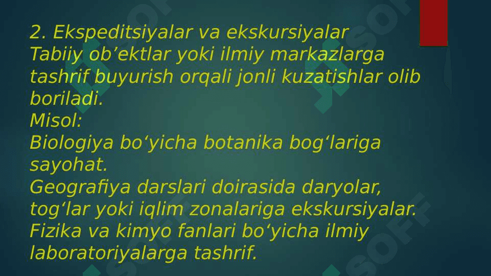 Tabiiy fanlar nazariyasi va metodikasini o'qitishda sinfdan va maktabdan tashqari ishlar. Tabiiy fanlar nazariyasi va metodikasini o'qitishda sinfdan va maktabdan tashqari ishlarning ahamiyati 6