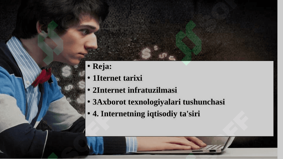 Internet olami va axborot texnologiyalari 2