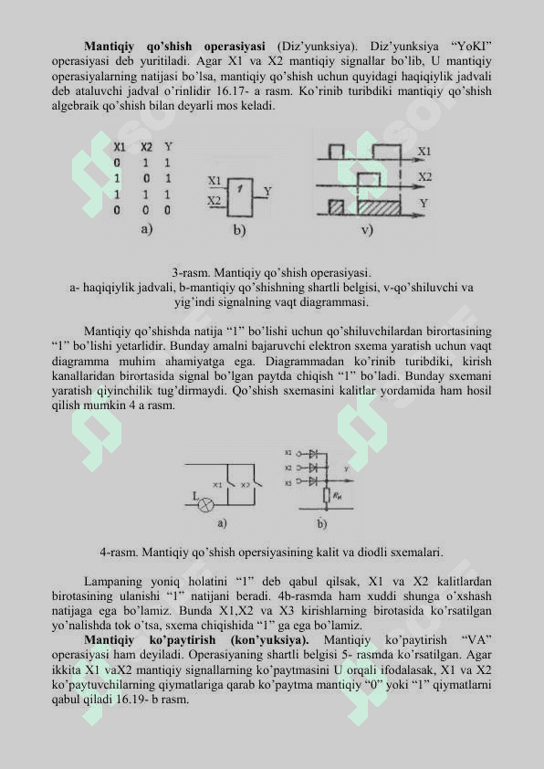 Mikrosxemalar, integral sxemalar va optoelektronika elementlari 4
