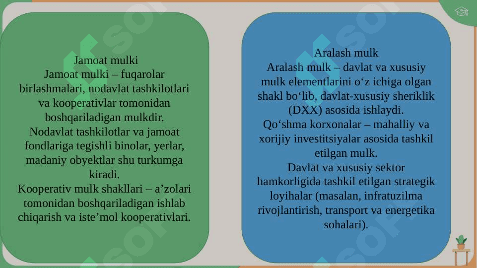 MULK SHAKLLARI  slayd 4