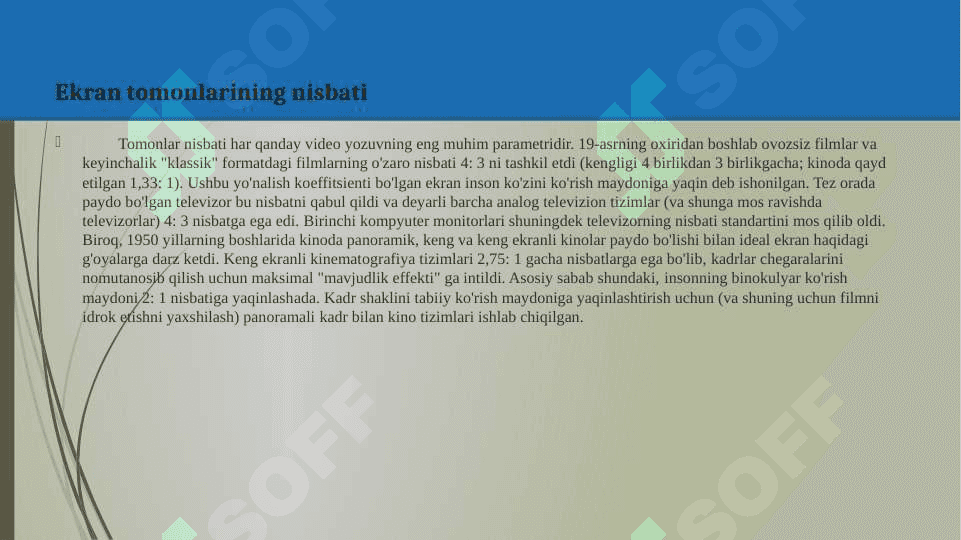 Video fayllar va video formatlar 8