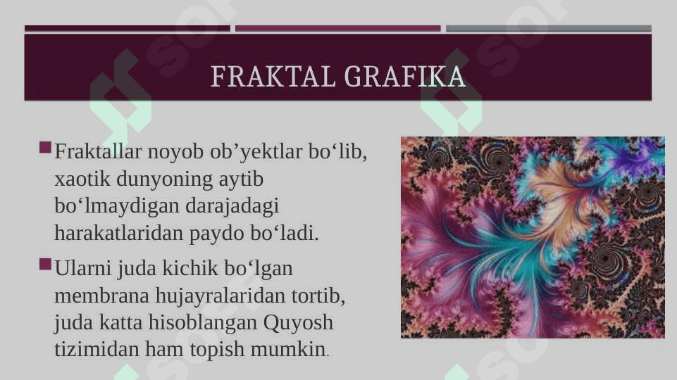 Fraktal grafika 2