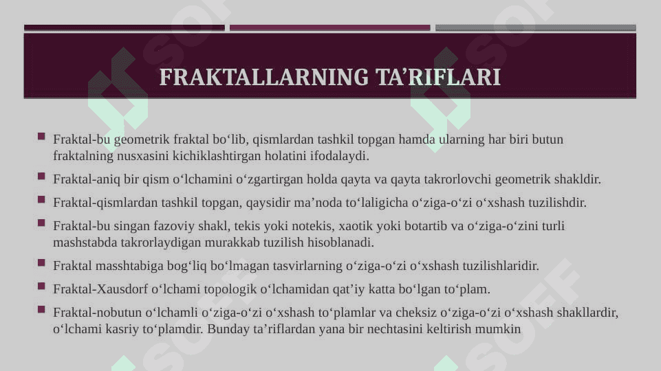 Fraktal grafika 6