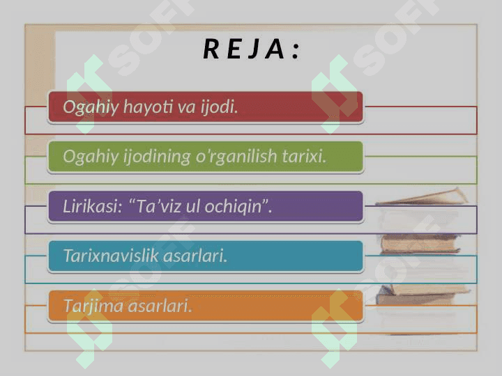 Muhаmmаdrizо Оgаhiy hayoti va ijodi va lirik merosi 2
