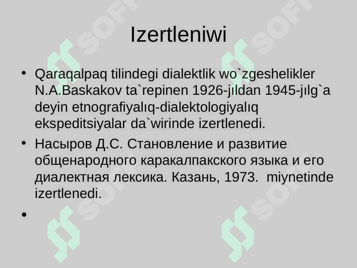 Qollanılıw wo`risi boyınsha qaraqalpaq tili leksikası 6