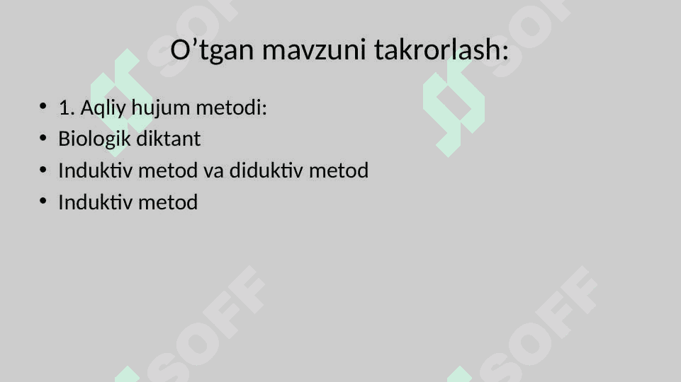 Hayvonot  dunyosidagi evolutsion o’zgarishlar 2