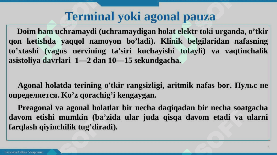 Terminal holatlar 7