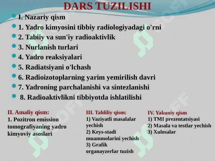 Yadro kimyosi 3