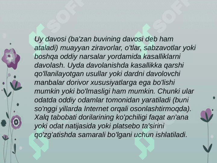 Xalq tabobatida davolash usullari 4