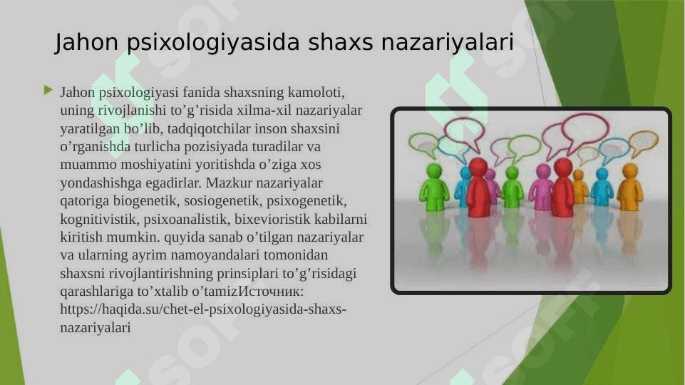 Shaxsni o’rganish metodlari 6