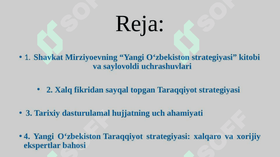 O‘zbekiston respublikasi Prezidenti Sh.M.Mirziyoyevning “Yangi O‘zbekiston taraqqiyot strategiyasi” kitobida rivojlanish modeli va Uchinchi renessans tushunchalari 2