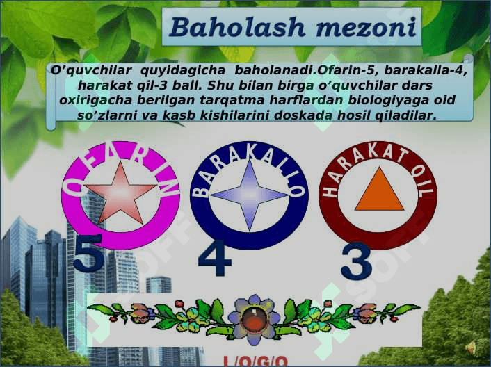 Nafas olish  organlarining tuzilishi. 6