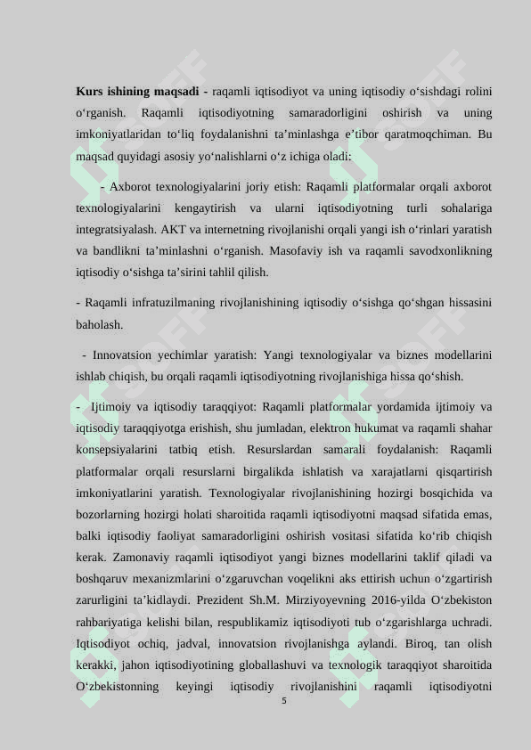 Raqamli iqtisodiyot va iqtisodiy o'sish 5