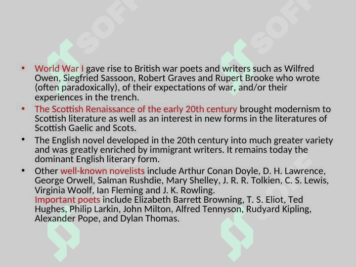 British Culture 6