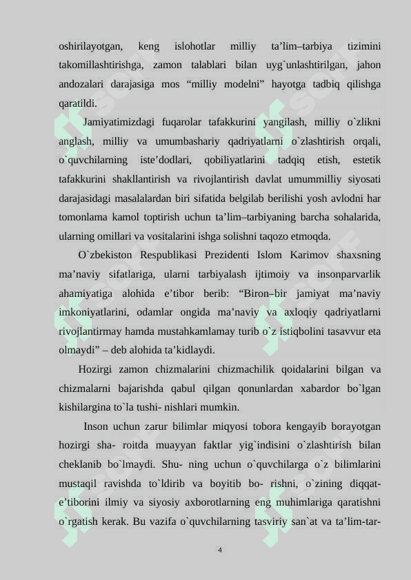 Chet ellarda tasviriy san’atni o‘qitilishi tarixi 4