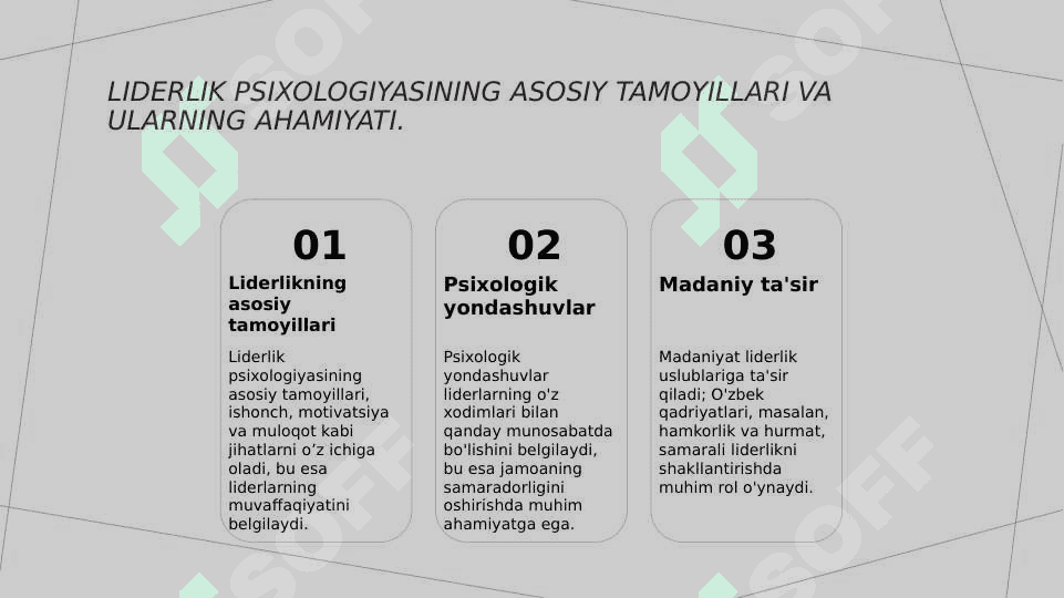 Liderlikning psixologik uslublari 3