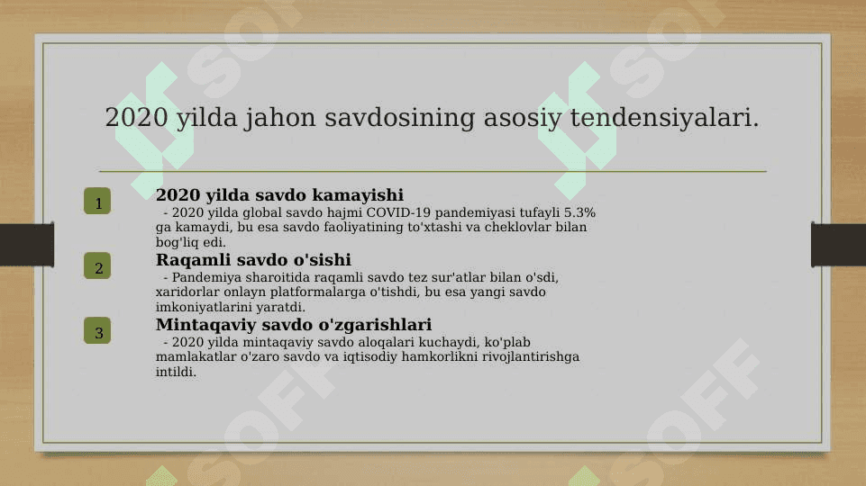2020 yilgi jahon tashqi savdosi va uning dinamikasi 3