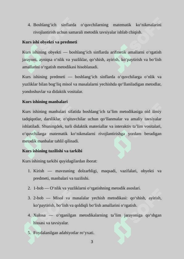 O‘nlik va Yuzlik mavzusida misol va masalalar yechishga o‘rgatish metodikasi 3