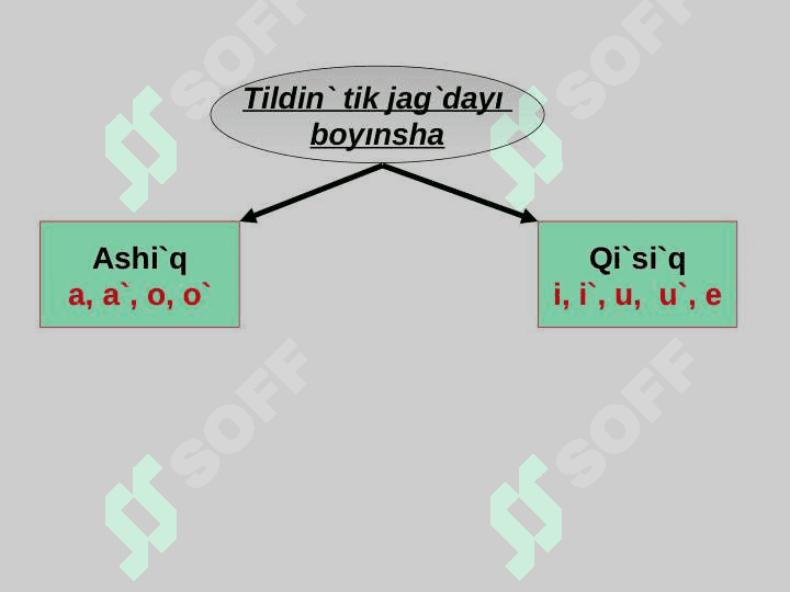 Dawi`sli`lardi`n` artikulyaciyali`q ha`m akustikali`q si`patlamasi`, dawi`sli` seslerdin` klassifikaciyasi` 8