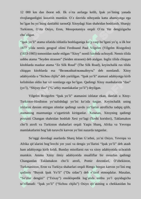 Buyuk  ipak yo’lida olib borilgan ekspeditsiyalar 3