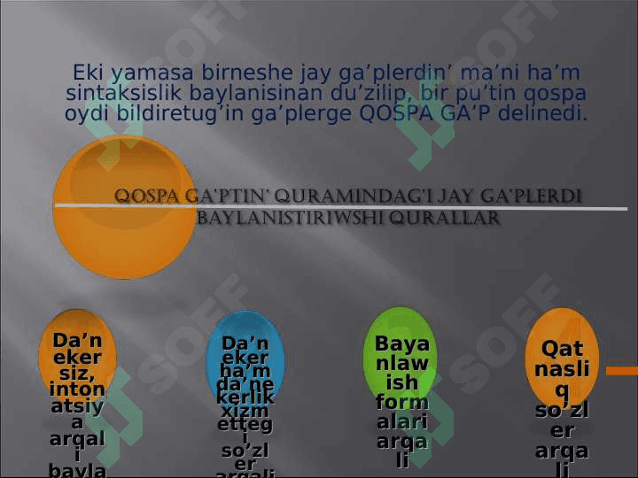 QOSPA GA’P 2