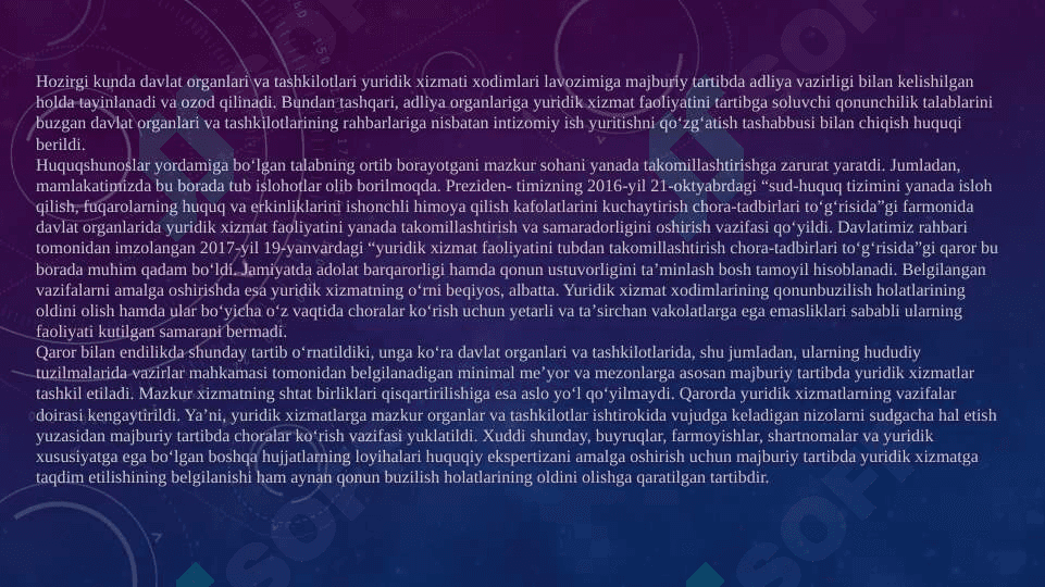 Biznes faoliyatida yuridik xizmat 3
