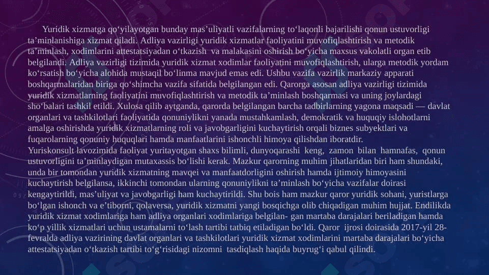 Biznes faoliyatida yuridik xizmat 4