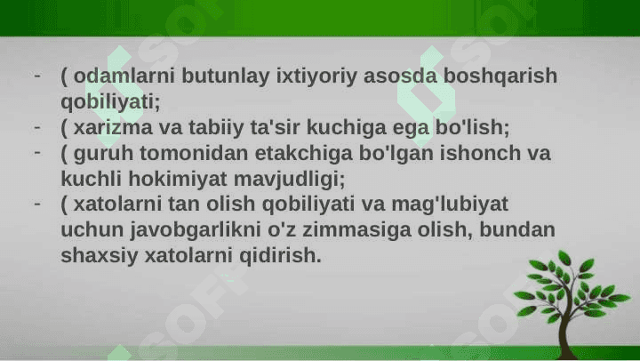 LIDER VA TASHKILOTCHI YOSHLARNI IJTIMOIY-PEDAGOGIK QOLLAB-QUVVATLASH PRINTSIPLARI 3