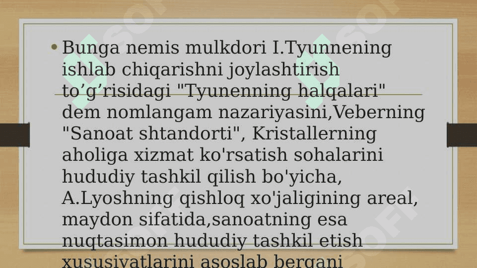 XVI-XVIII asrlarda geografik nazariyalarning tug’ilishi 4