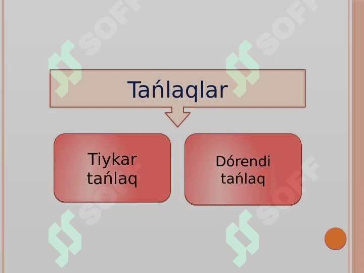 Tańlaqlar 4