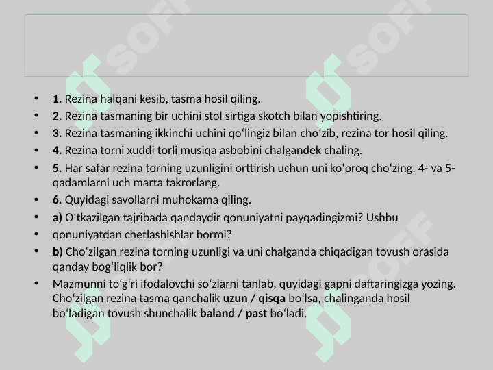 Tovushning balandligi va qattiqligi 4