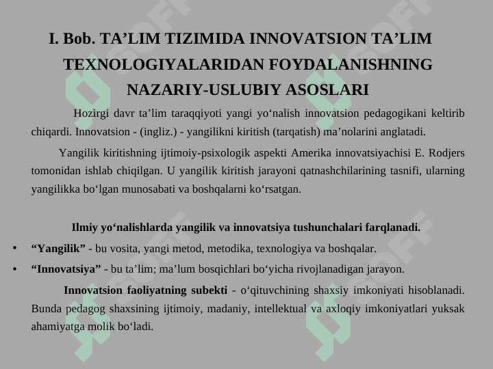 ZAMONAVIY  TA'LIM TARBIYA 7