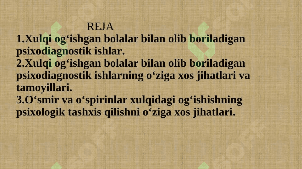 Shaxs og‘ishgan axloqining psixodiagnostikasi 2