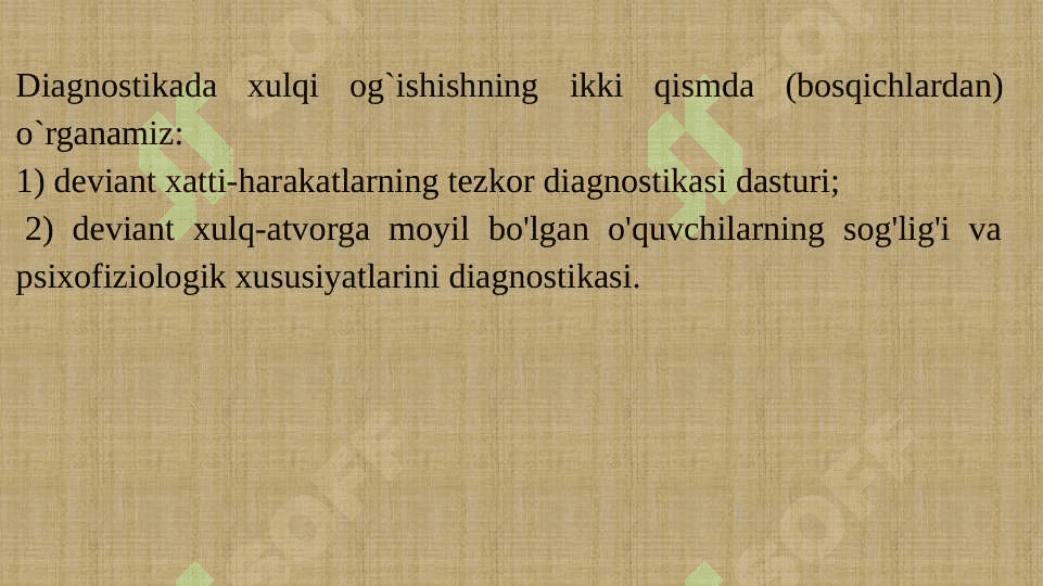 Shaxs og‘ishgan axloqining psixodiagnostikasi 3
