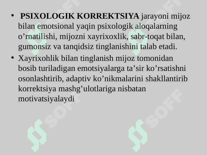 Shaxs og‘ishgan xulqining psixologik korreksiyasi 3