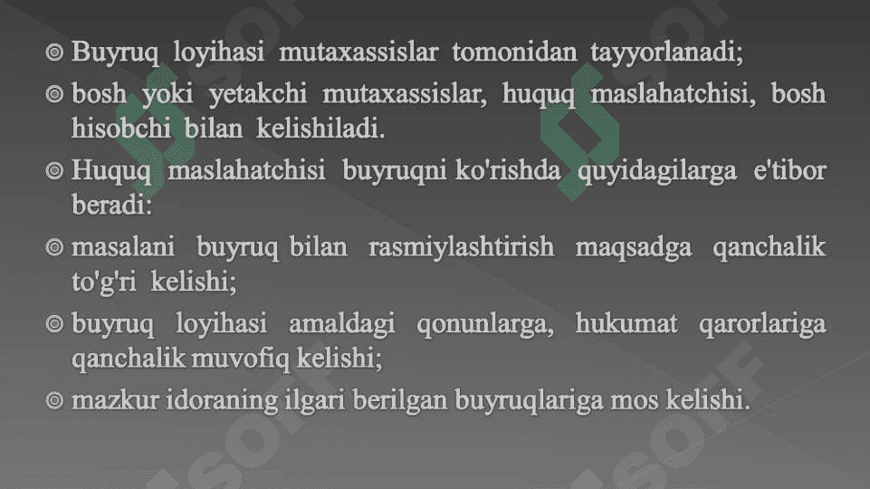 Farmoyish hujjatlari 7
