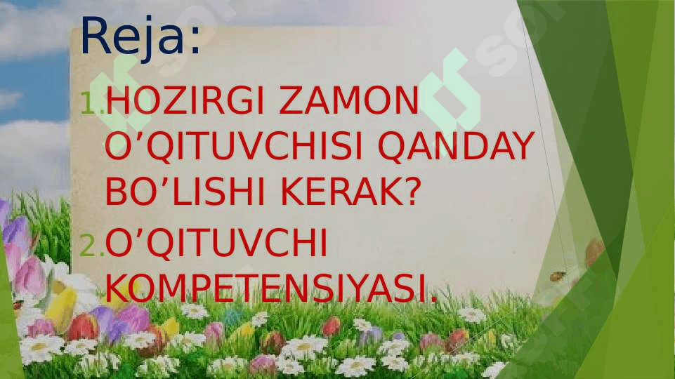 Boʻlajak tarbiya fani oʻqituvchisiga qoʻyilgan talablar 2