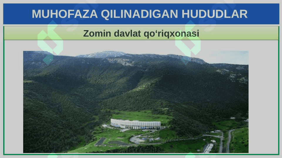 TABIATNI MUHOFAZA QILISH 7