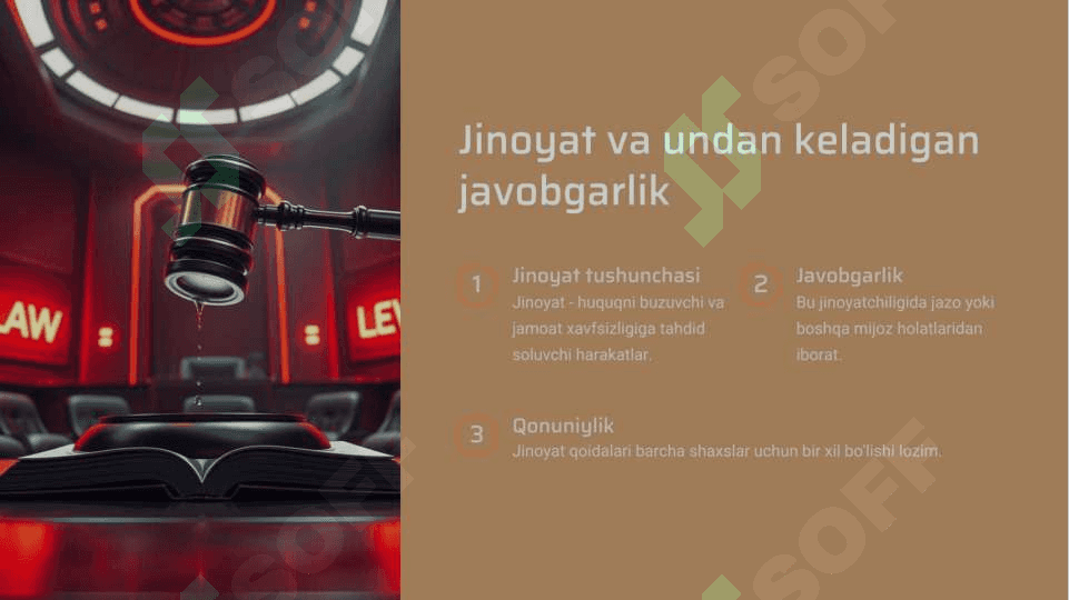 Jinoiy javobgarlik va uning asoslari 2