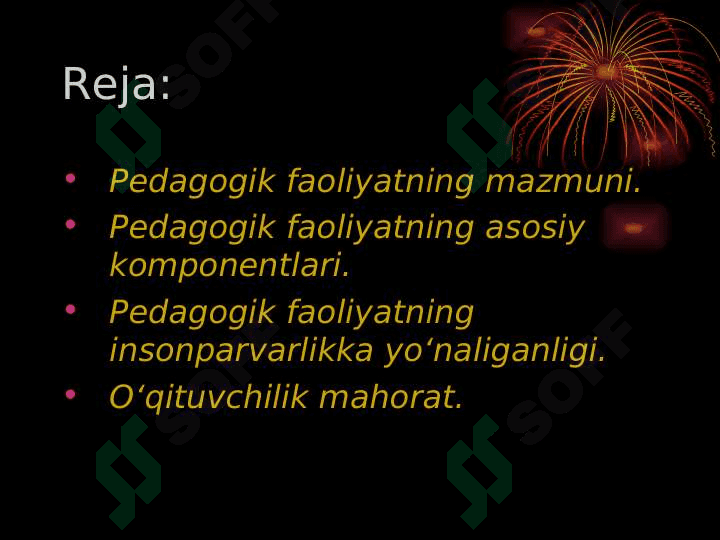 Pedagogik faoliyat maqsadi va uning o'ziga xosligi 2
