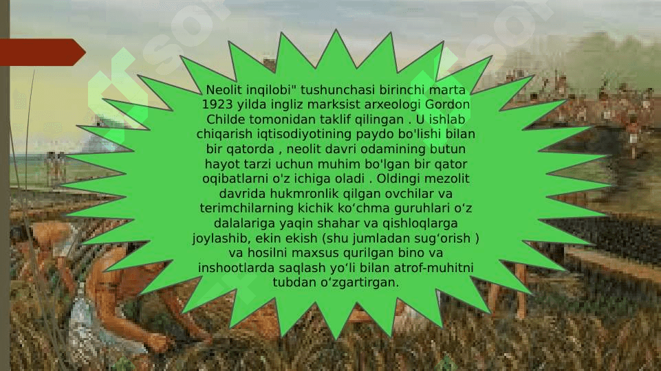 Qadimgi dunyoning turli hududlarida ishlab chiqarishning rivojlanish darajasini taqqoslash (mezolit, neolit, eneolit, bronza, ilk temir davri) 4