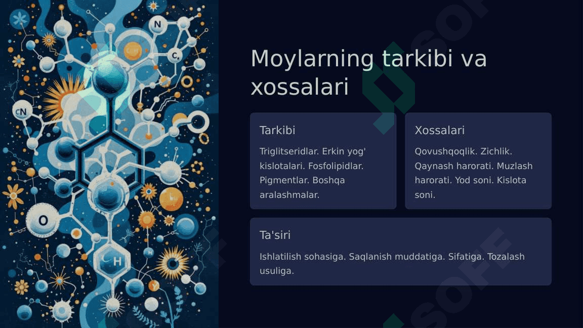 Moylarni kislota va ishqor bilan tozalash 4