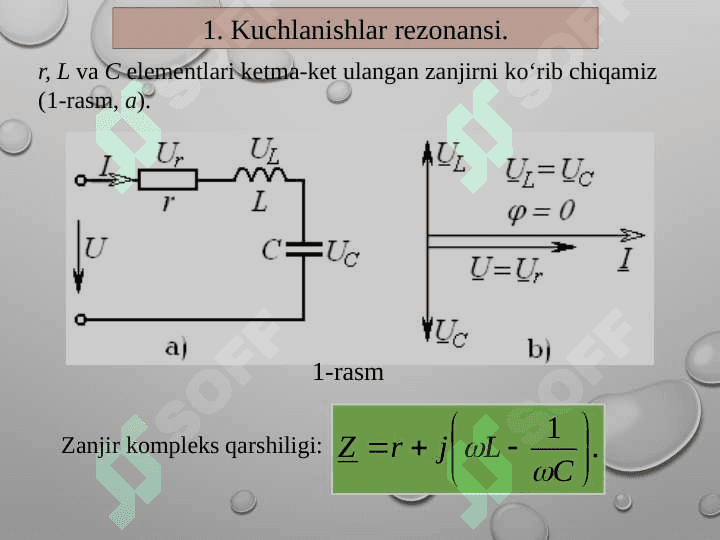 Elektr zanjirlarida rezonans 3