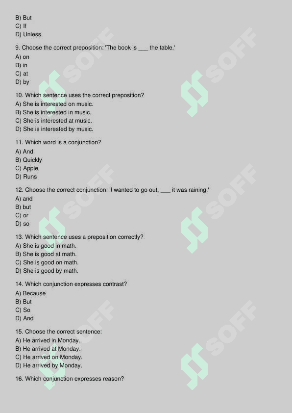 Ingliz tili test 2