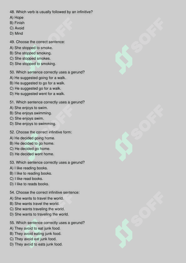 Ingliz tili test 7
