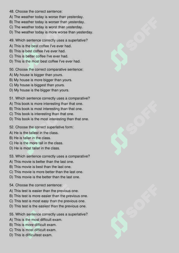 Ingliz tili test 7