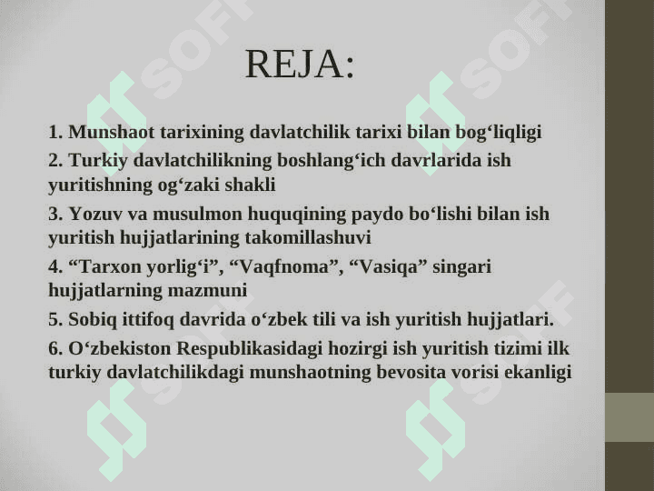 O‘ZBEKISTON  RESPUBLIKASIDA  HUJJATCHILIKNING TAKOMILLASHUVI 2