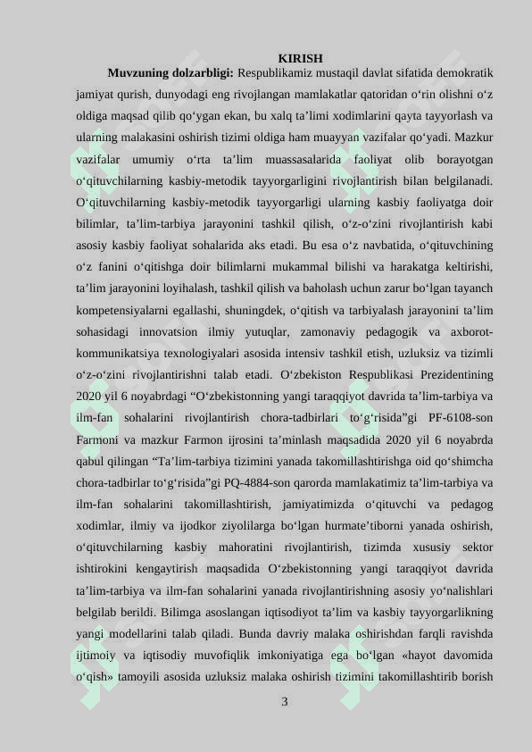 BO‘LAJAK BOSHLANG‘ICH SINF O‘QITUVCHISIDA KASB MA’NAVIYATINI RIVOJLANTIRISH 3