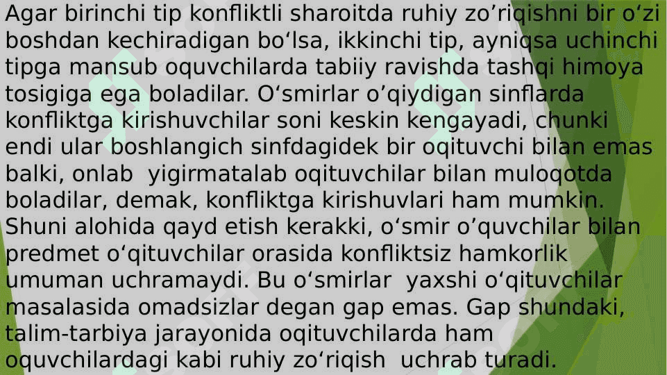 KONFLIKTLARNI BOSHQARISH TARTIBLARI VA USULLARI 8